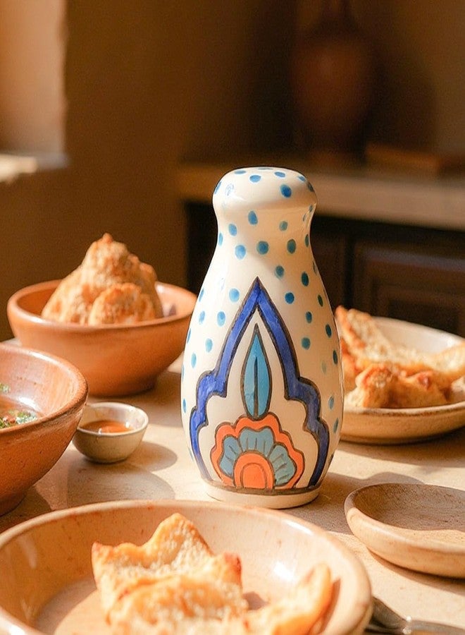 فوي دروب طقم ملح وفلفل سيراميك من فوي دروب لطاولة الطعام والمطبخ | هزازات ملح وفلفل | موزع ملح وفلفل، وعاء | للمنزل | المقهى | المكتب - 80 مل - Image 5